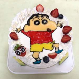 クレヨンしんちゃん　バースデーケーキ