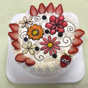 オリジナルイラストフラワー