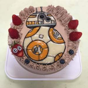 BB-8ケーキ
